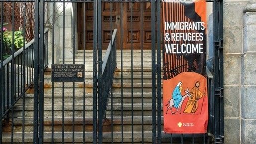 Migrants--Refugees-Welcome
